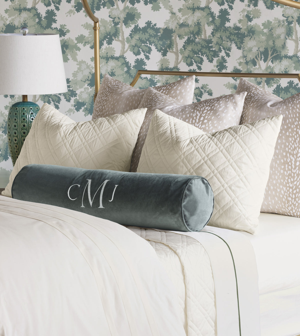 Wiley Animal Print Decorative Pillow In Fawn