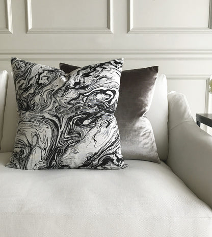 Helga Noir Decorative Pillow