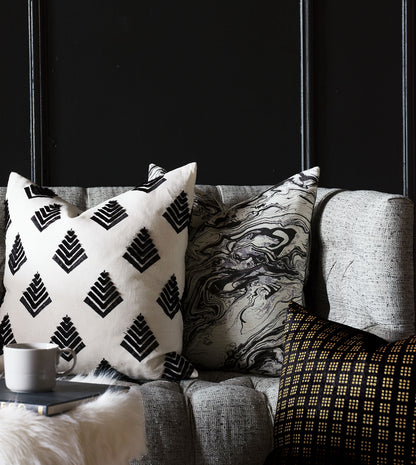 Helga Noir Decorative Pillow