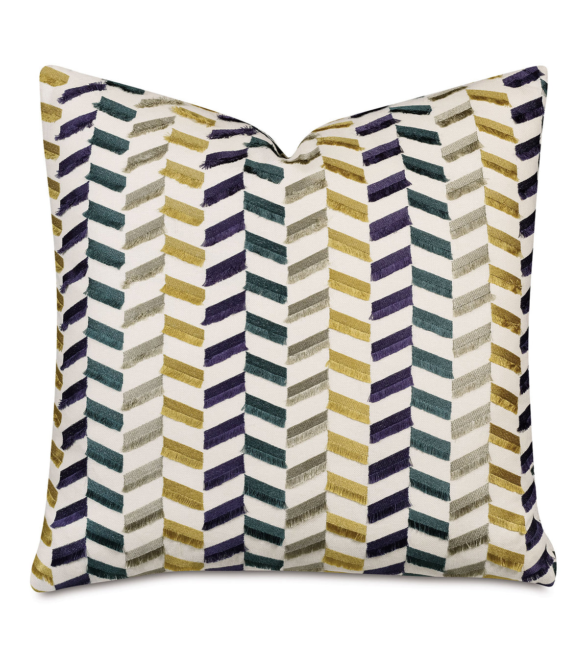 Sassy Broken Chevron Decorative Pillow