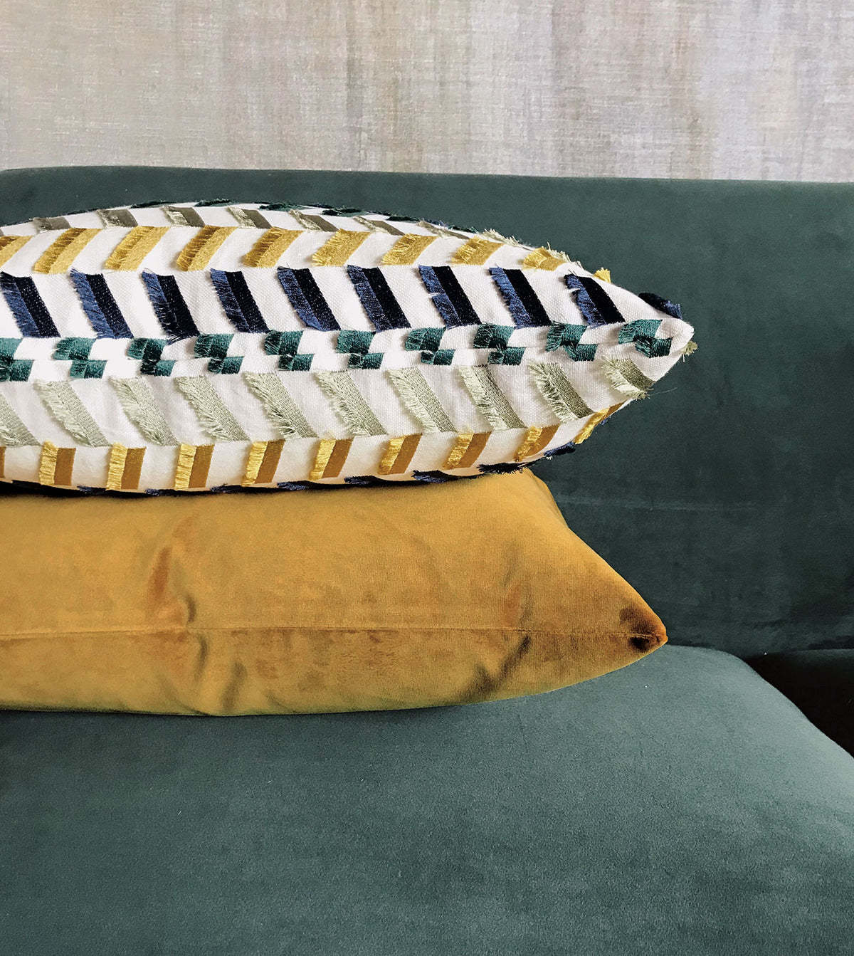 Sassy Broken Chevron Decorative Pillow