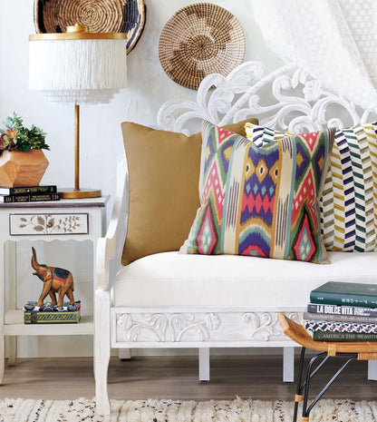 Sassy Broken Chevron Decorative Pillow