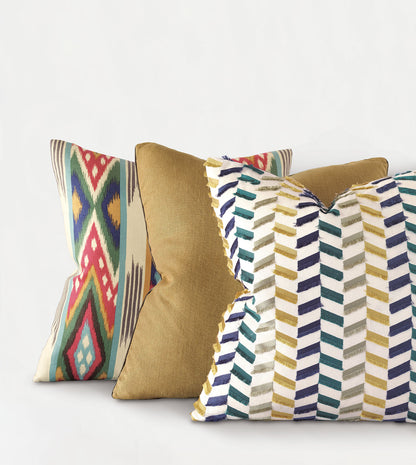 Sassy Broken Chevron Decorative Pillow