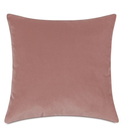 Uma Velvet Decorative Pillow In Pink