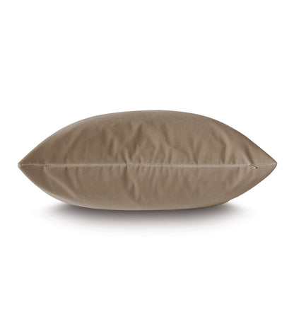 Uma Velvet Decorative Pillow In Khaki