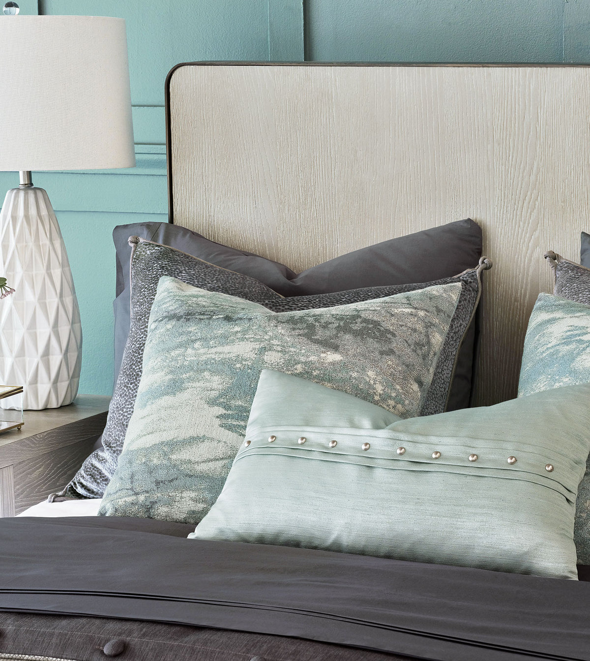 Fossil Decorative Pillow In Spa