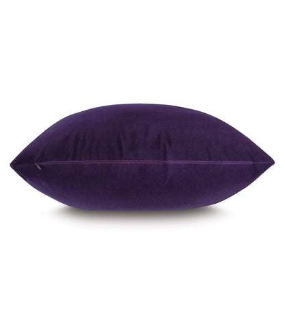 Uma Velvet Decorative Pillow In Purple