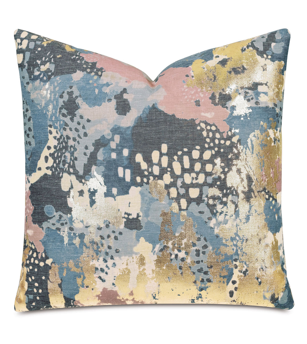 Chalamet Metallic Decorative Pillow in Dusk