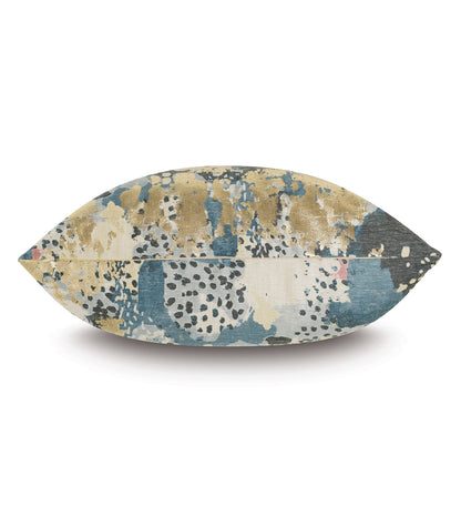Chalamet Metallic Decorative Pillow in Dusk