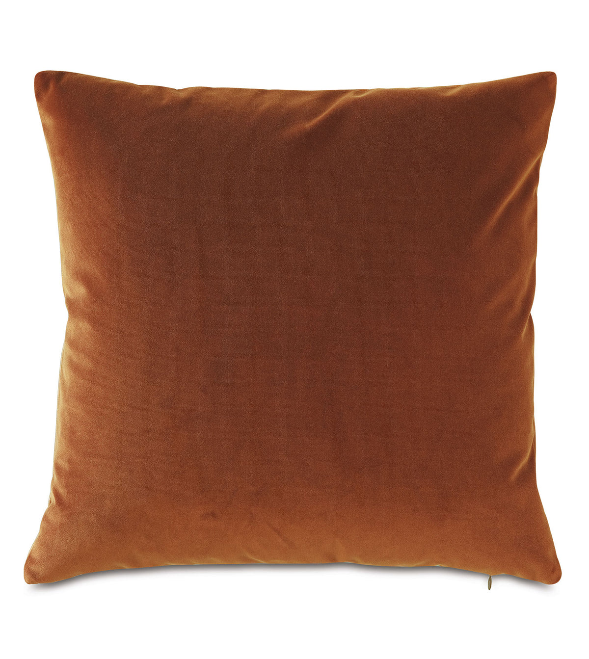 Tudor Leather Decorative Pillow in Cognac
