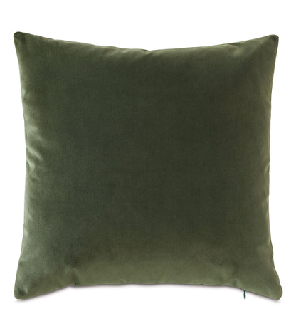 Tudor Decorative Pillow In Kelly Green