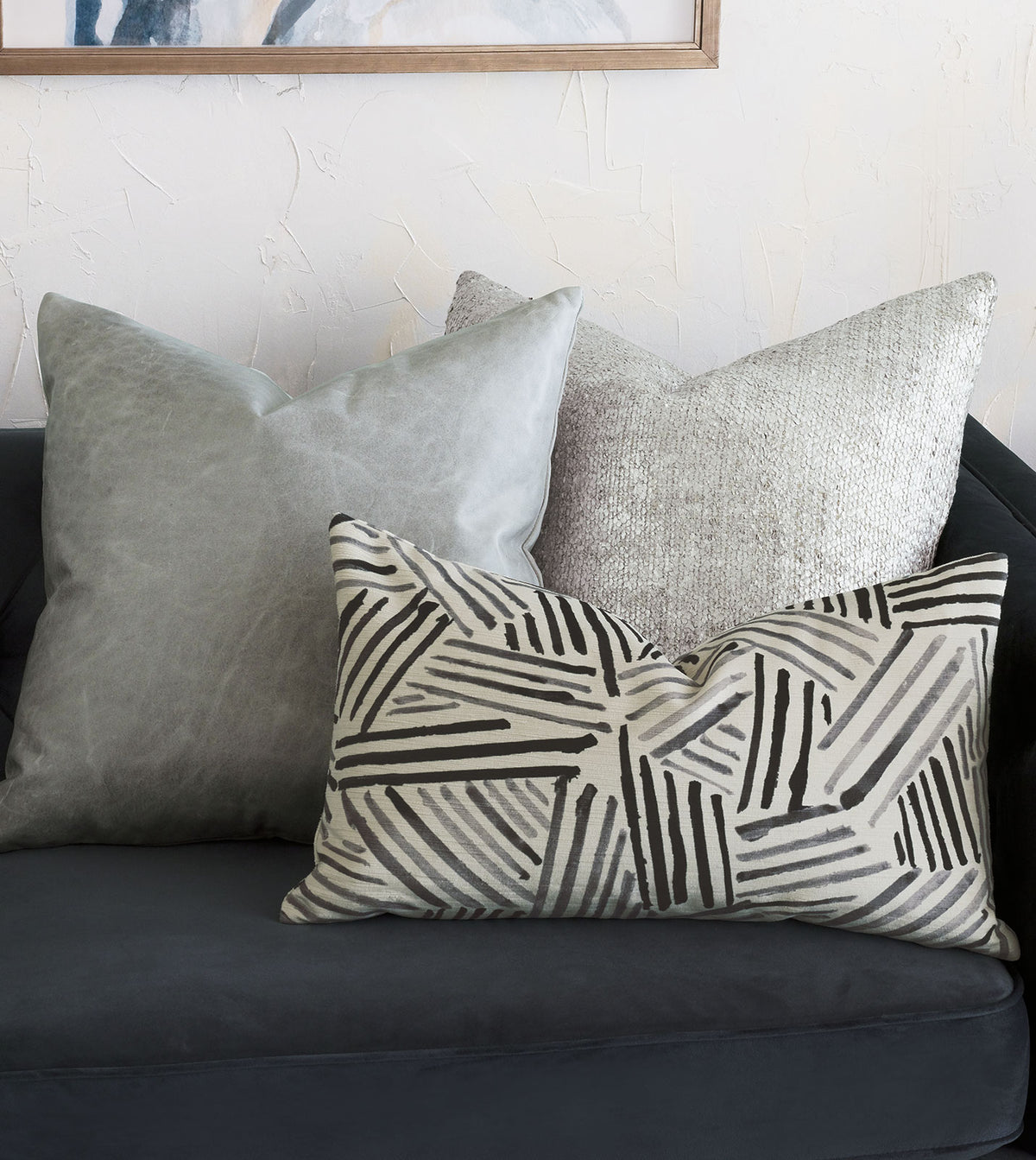 Hebrides Scales Decorative Pillow