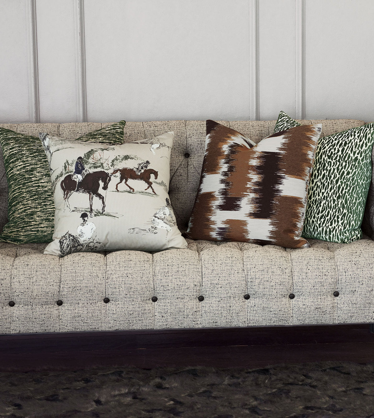 Russell Equestrian Decorative Pillow