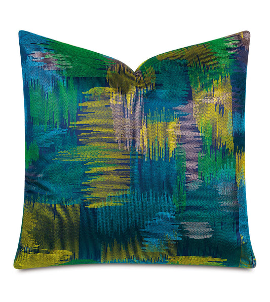 Breslin Embroidered Decorative Pillow