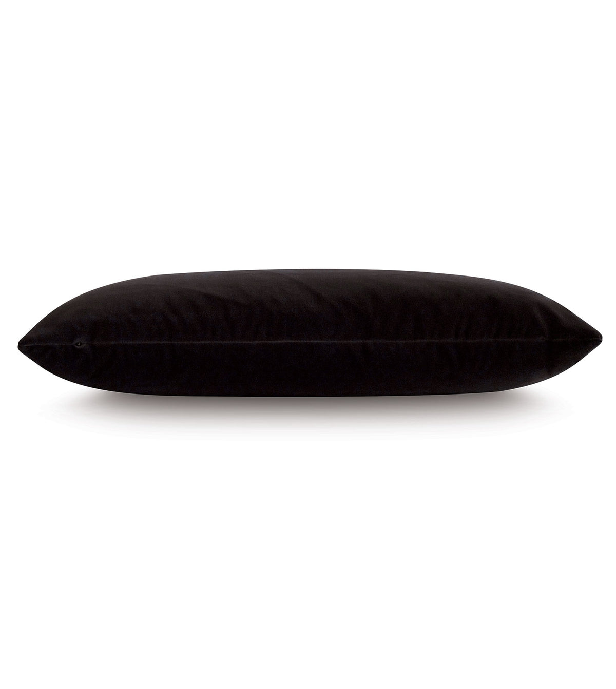 Uma Velvet Decorative Pillow In Charcoal