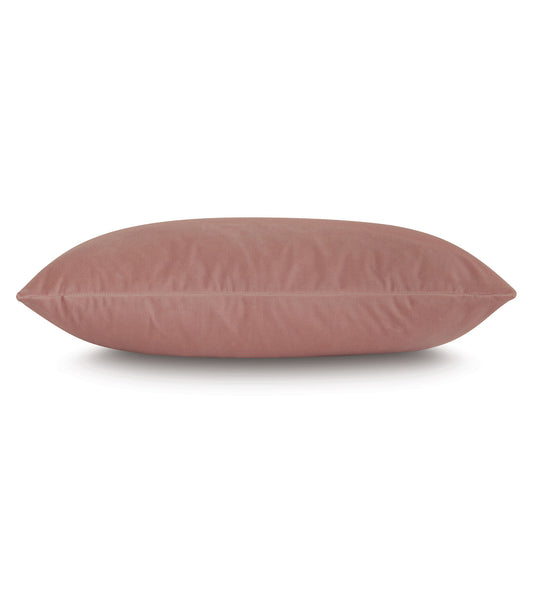 Uma Velvet Decorative Pillow In Pink