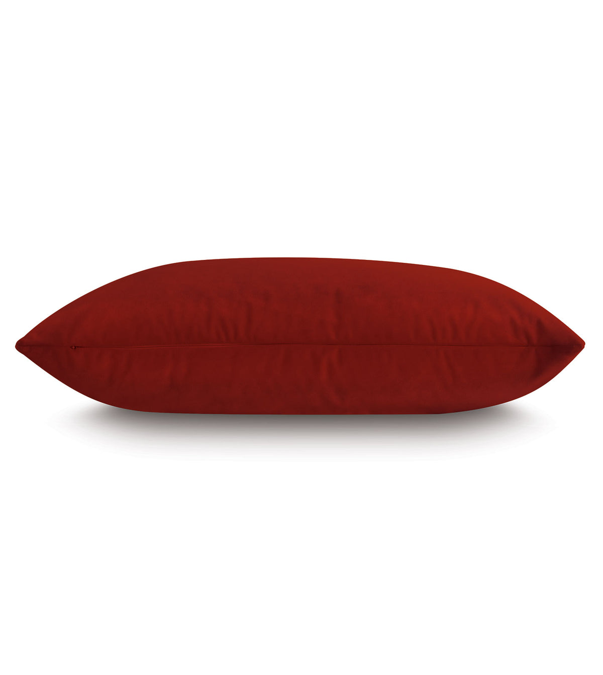 Uma Velvet Decorative Pillow In Rust