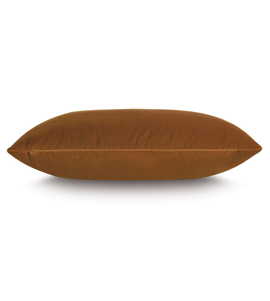 Uma Velvet Decorative Pillow In Gold