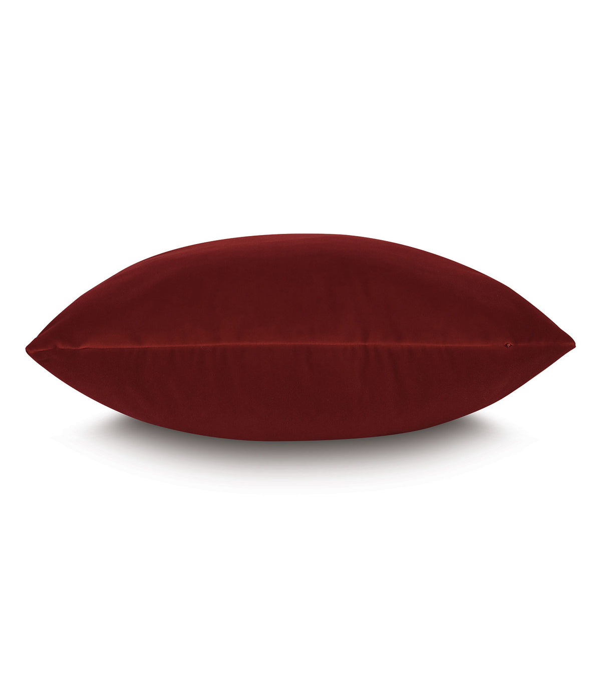 Uma Velvet Decorative Pillow in Scarlet