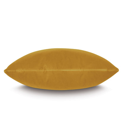 Uma Velvet Decorative Pillow in Mustard