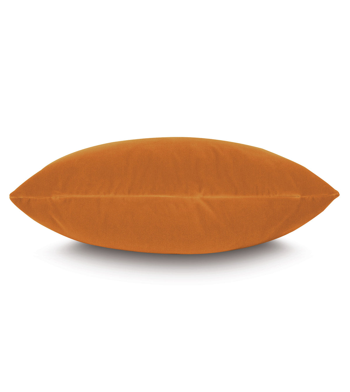 Uma Velvet Decorative Pillow in Tangerine