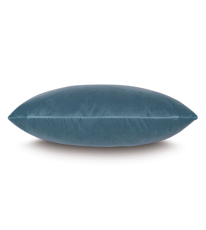 Uma Velvet Decorative Pillow in Blue