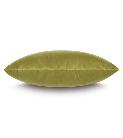 Uma Velvet Decorative Pillow in Lime