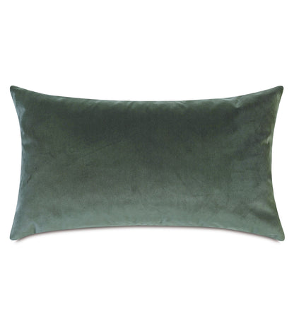 Uma Velvet Decorative Pillow in Pine