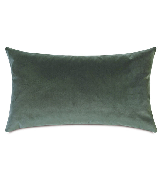 Uma Velvet Decorative Pillow in Pine