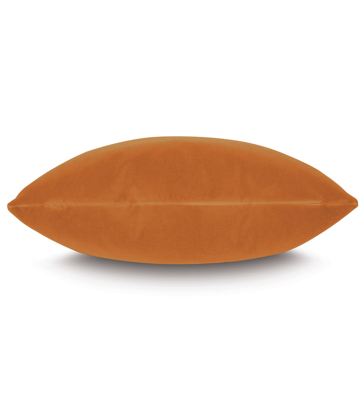 Uma Velvet Decorative Pillow in Tangerine