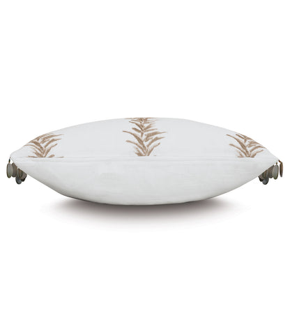Casa Guava Beaded Trim Decorative Pillow