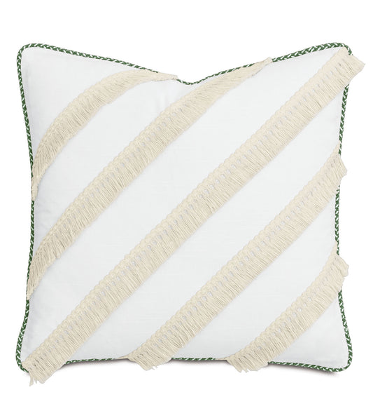 Casa Guava Tassel Decorative Pillow