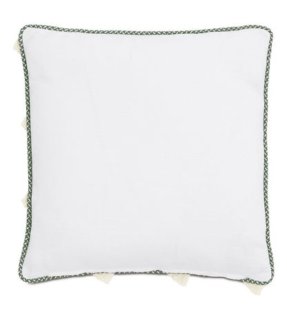 Casa Guava Tassel Decorative Pillow