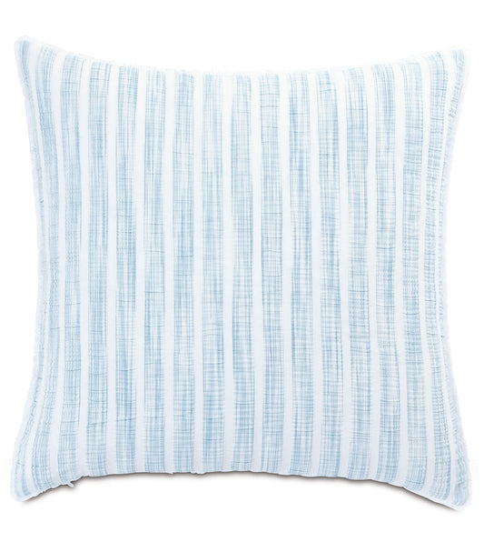 Castaway Seersucker Decorative Pillow
