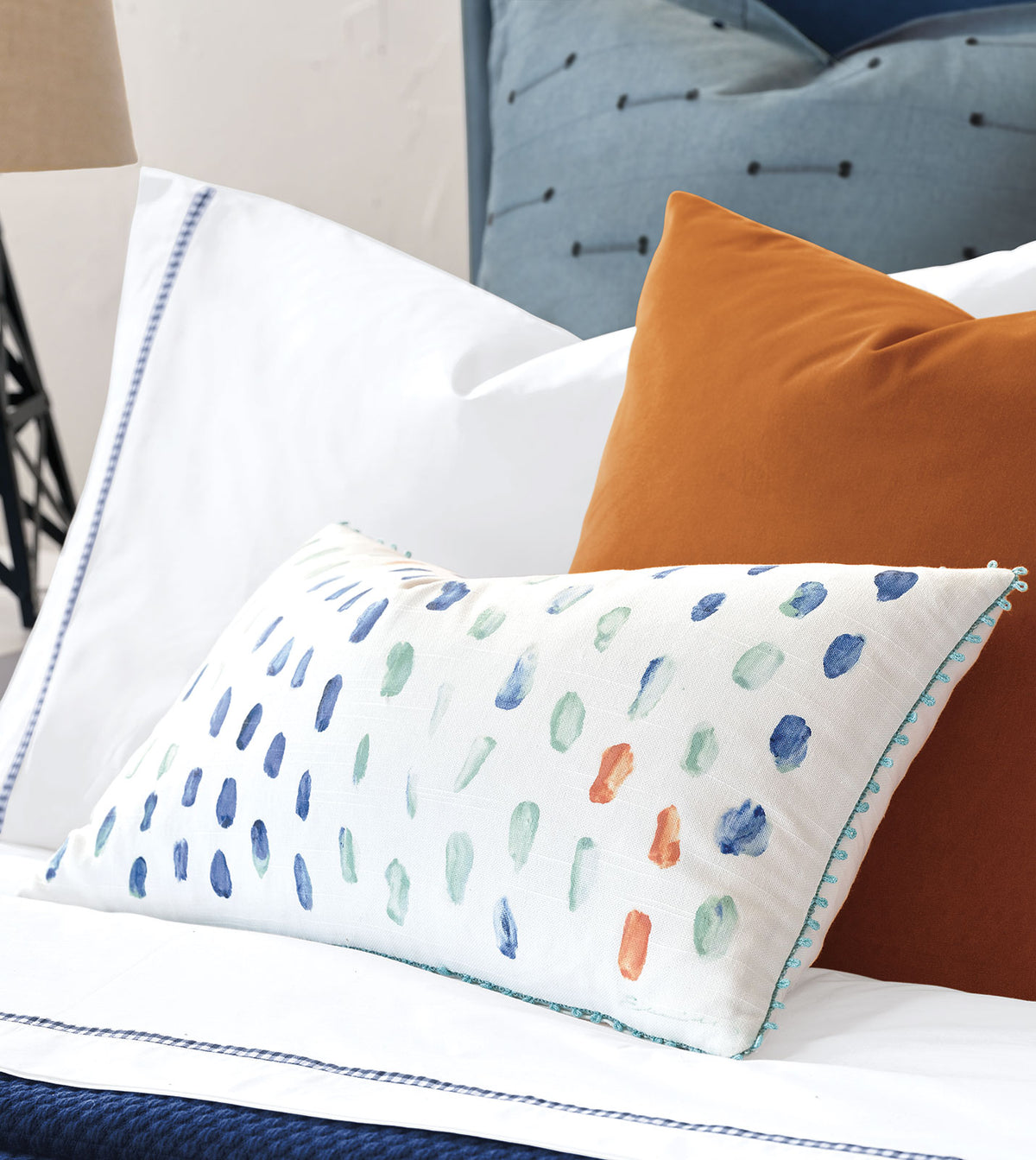 Castaway Seaglass Decorative Pillow