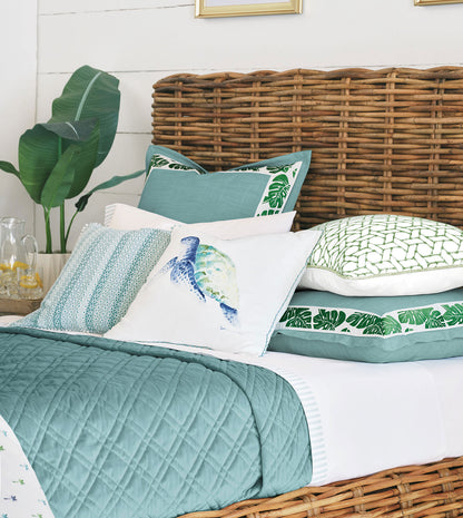 Castaway Turtle Decorative Pillow