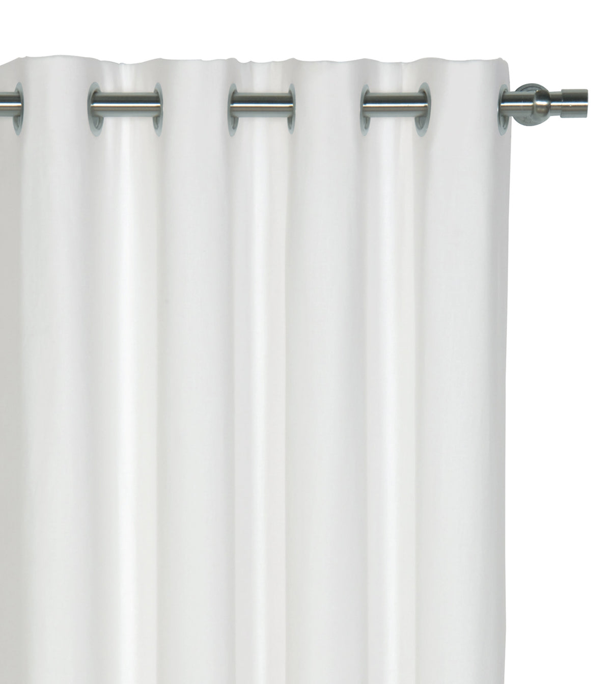 Breeze Grommet Curtain Panel in White
