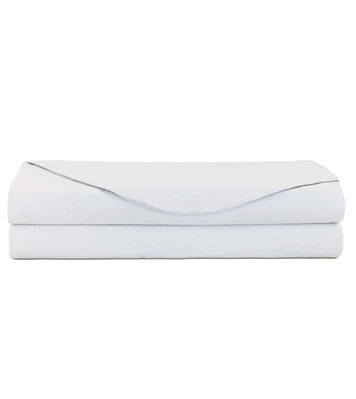 Matera Pique Coverlet in White