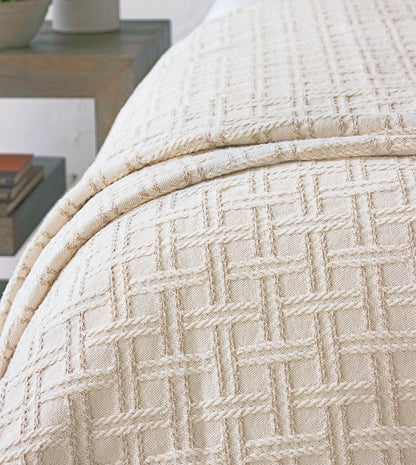 Monterosa Basketweave Coverlet