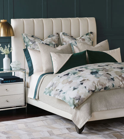 Izaro Zipper Detail Decorative Pillow (Left)