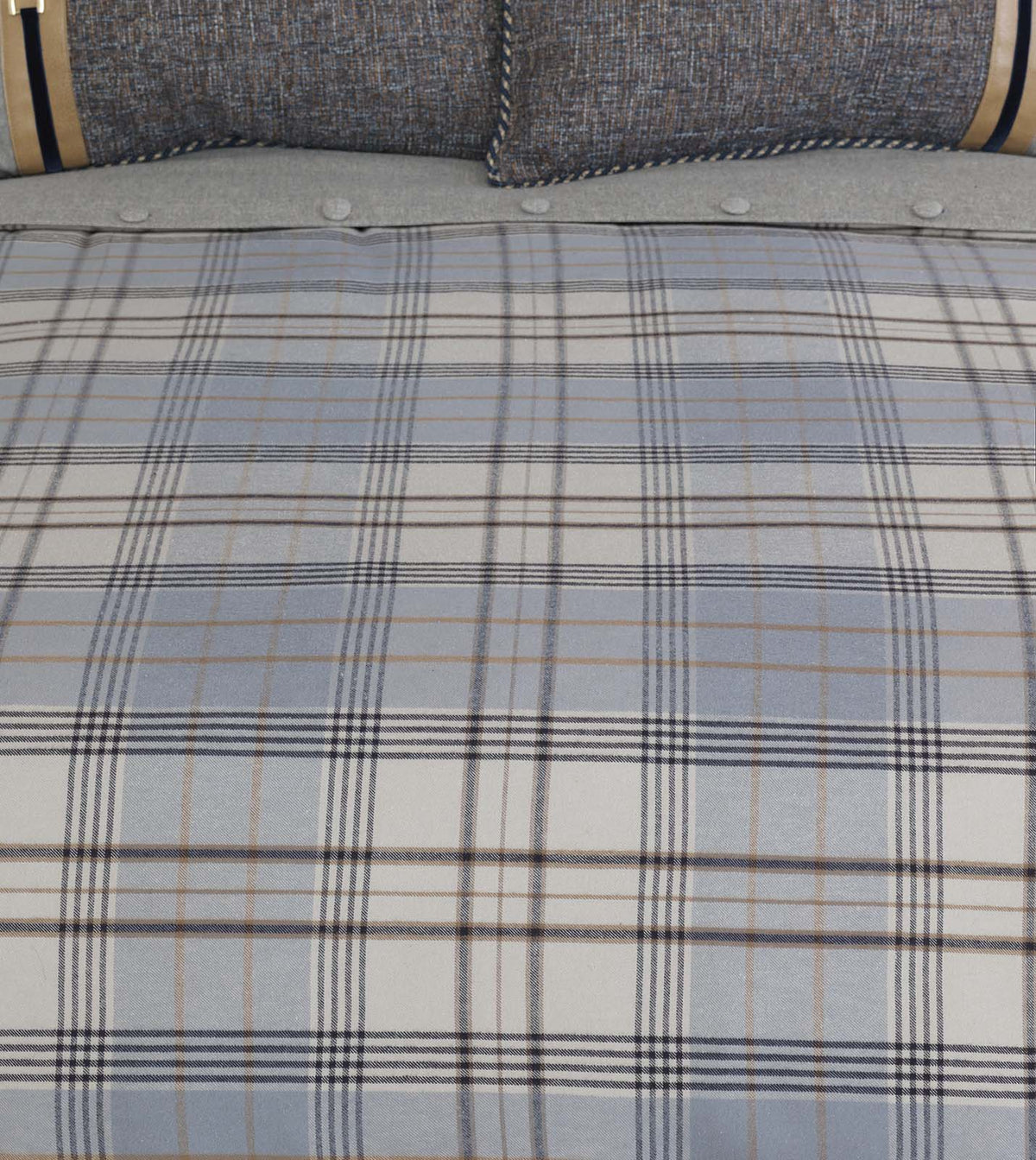 Magnus Steel Duvet Cover