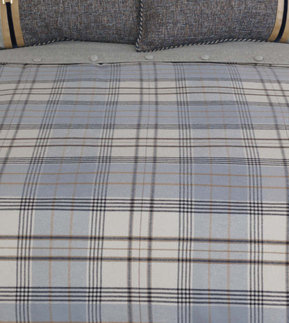 Magnus Steel Duvet Cover