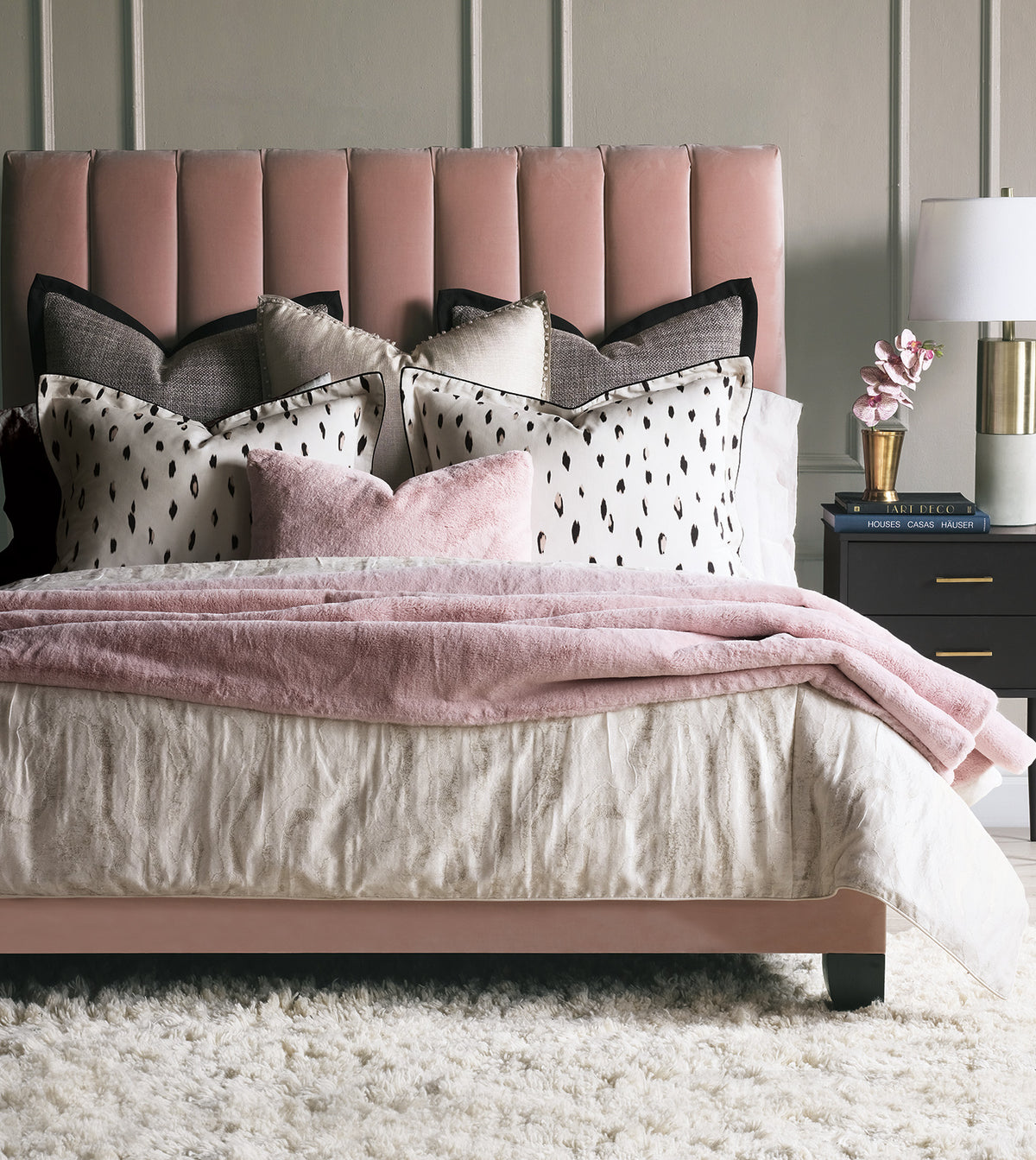 Halo Champagne Duvet Cover