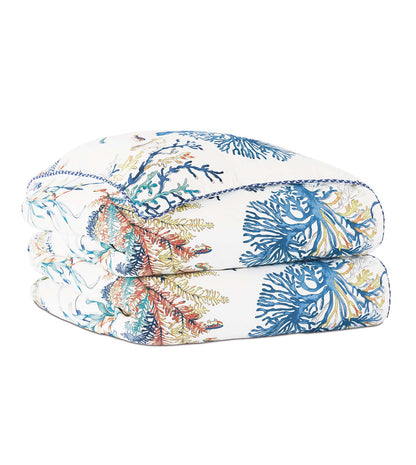 Castaway Coral Reef Duvet Cover
