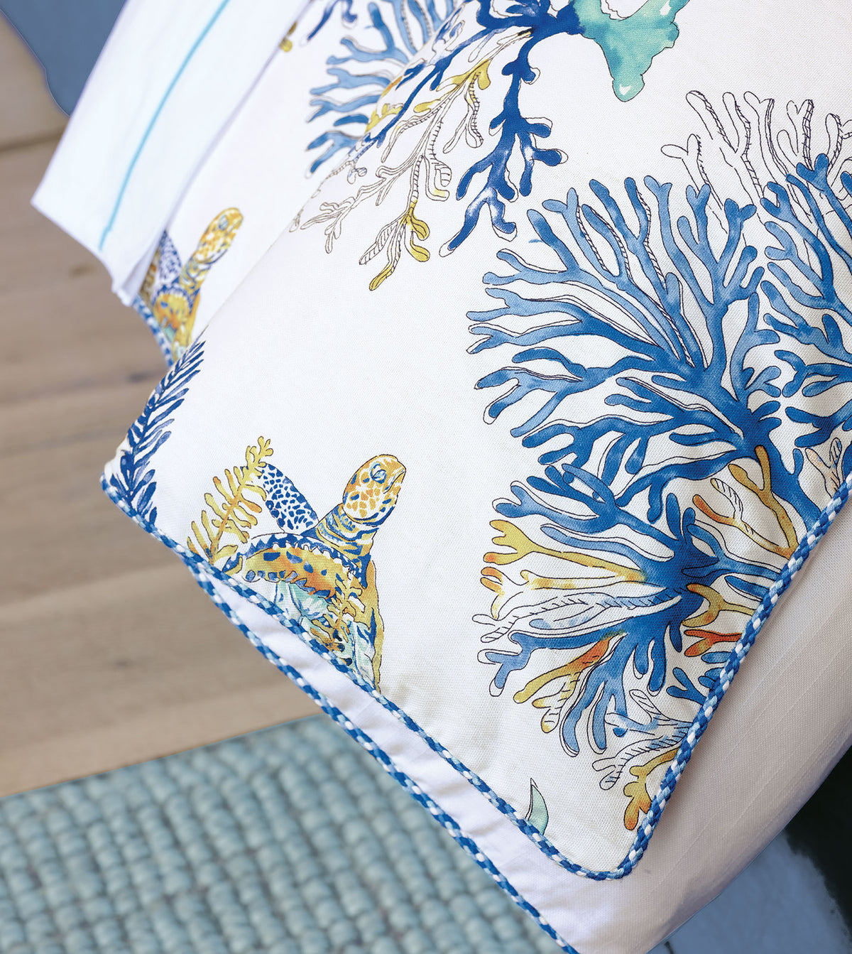 Castaway Coral Reef Duvet Cover