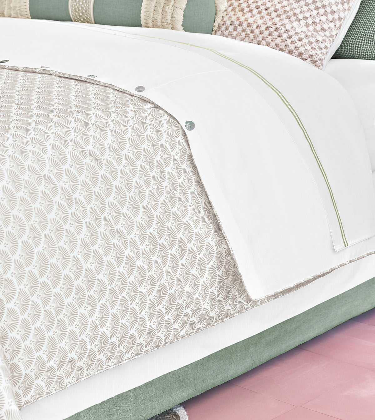 Casa Guava Art Deco Duvet Cover