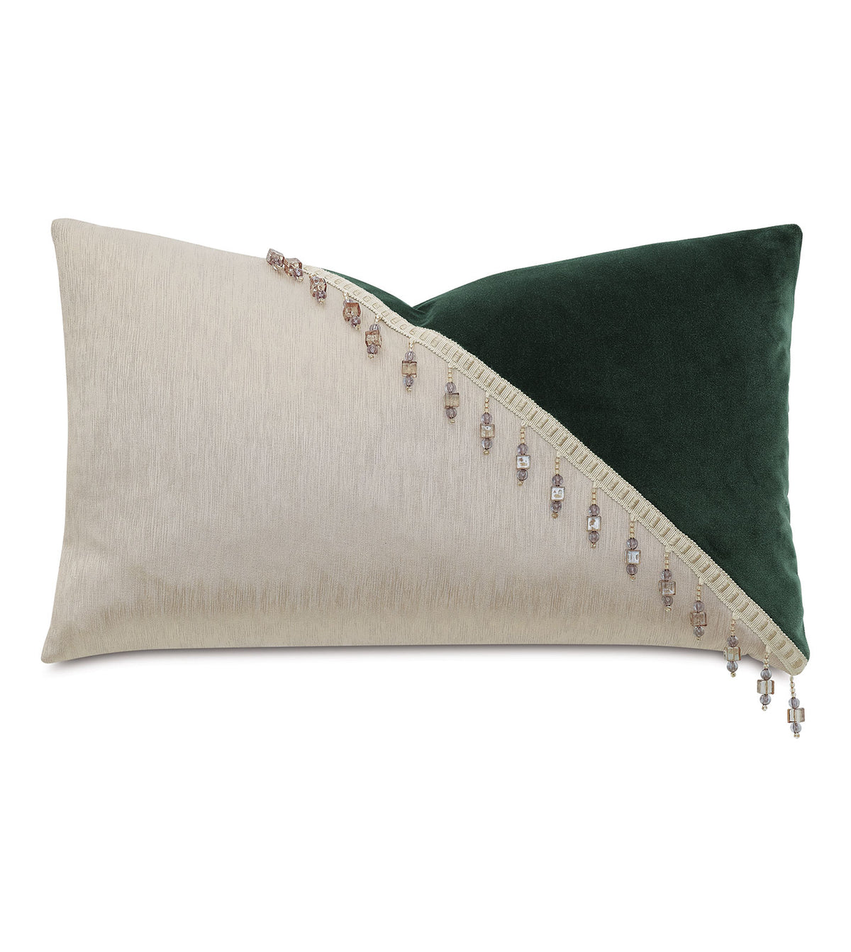 Esmeralda Colorblock Decorative Pillow