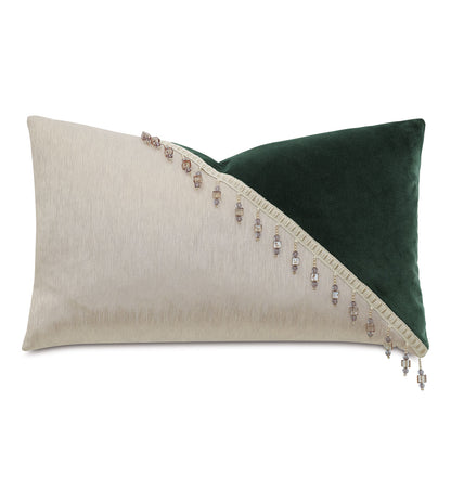 Esmeralda Colorblock Decorative Pillow