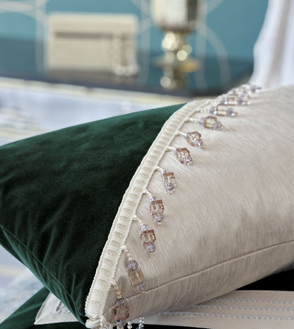 Esmeralda Colorblock Decorative Pillow
