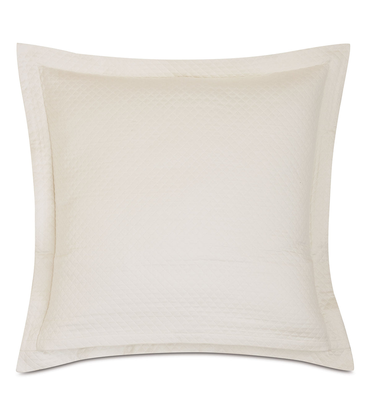 Matera Pique Euro Sham in Ivory